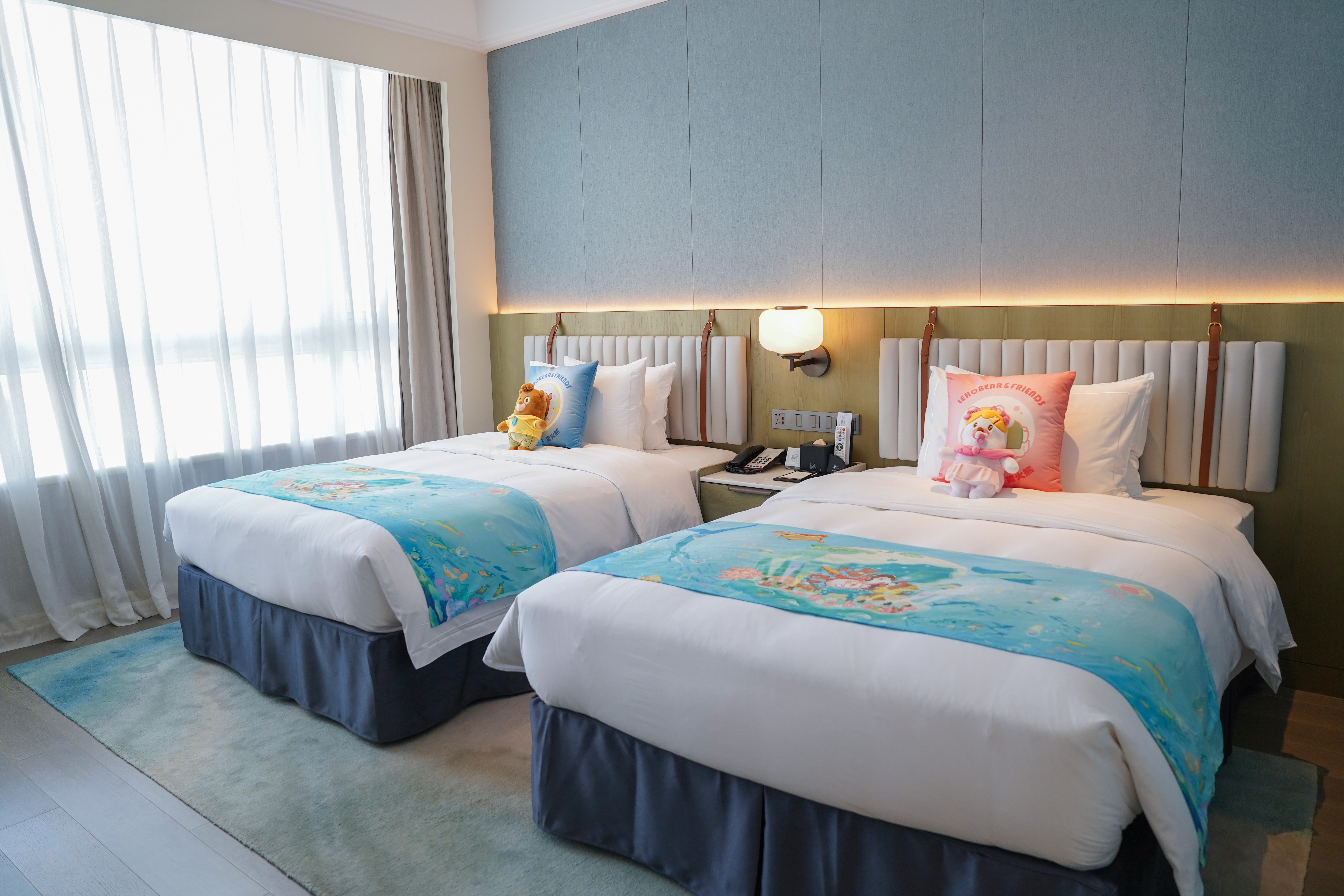 猎火熊主题超大双床房