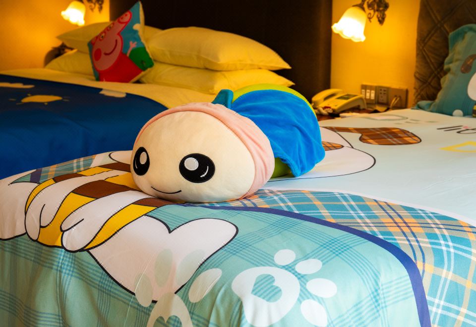 心悦谷池畔亲子别墅-独立庭院-私汤泡池