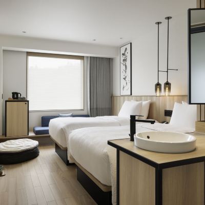 ドッグフレンドリー ゲストルーム 2ツイン フェアフィールド・バイ・マリオット･京都京丹波 クーポン