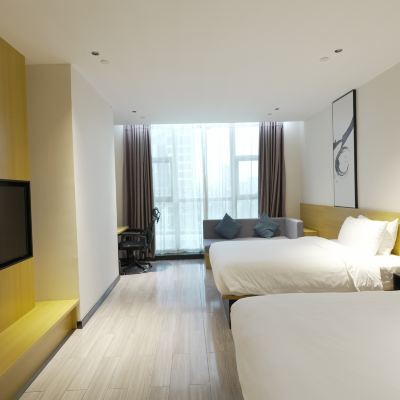 豪華雙床間 宜尚君品飯店（武漢理工大學街道口店）優惠