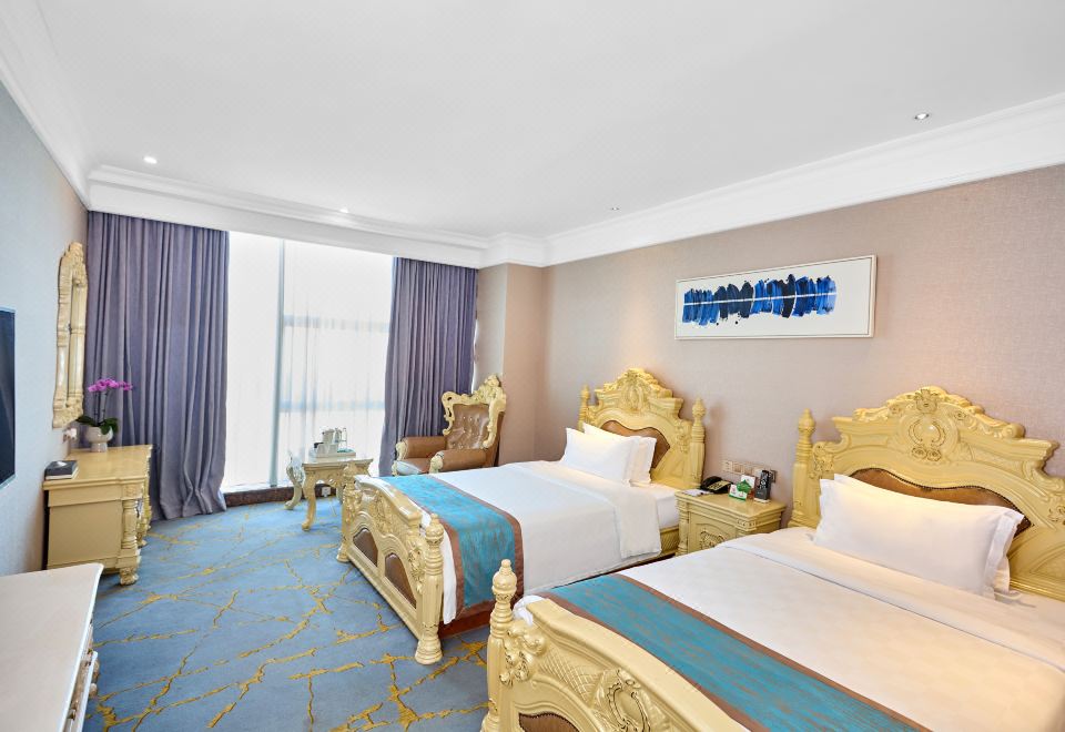 园景双床房（欧式风格+公园景观）