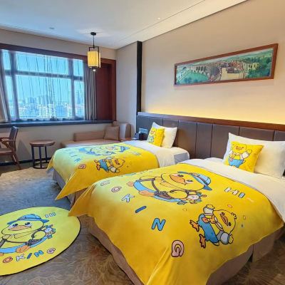 先鋒親子豪華雙床房（小黃鴨主題+小童玩具+小童用品） 錦江都城酒店（中山興中廣場店）優惠