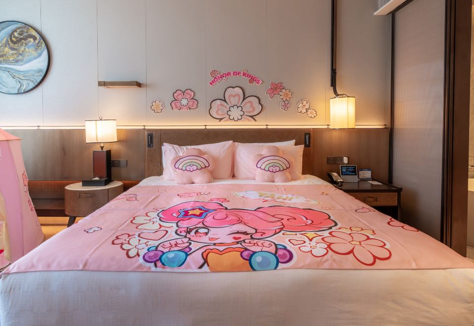 王者荣耀主题大床房