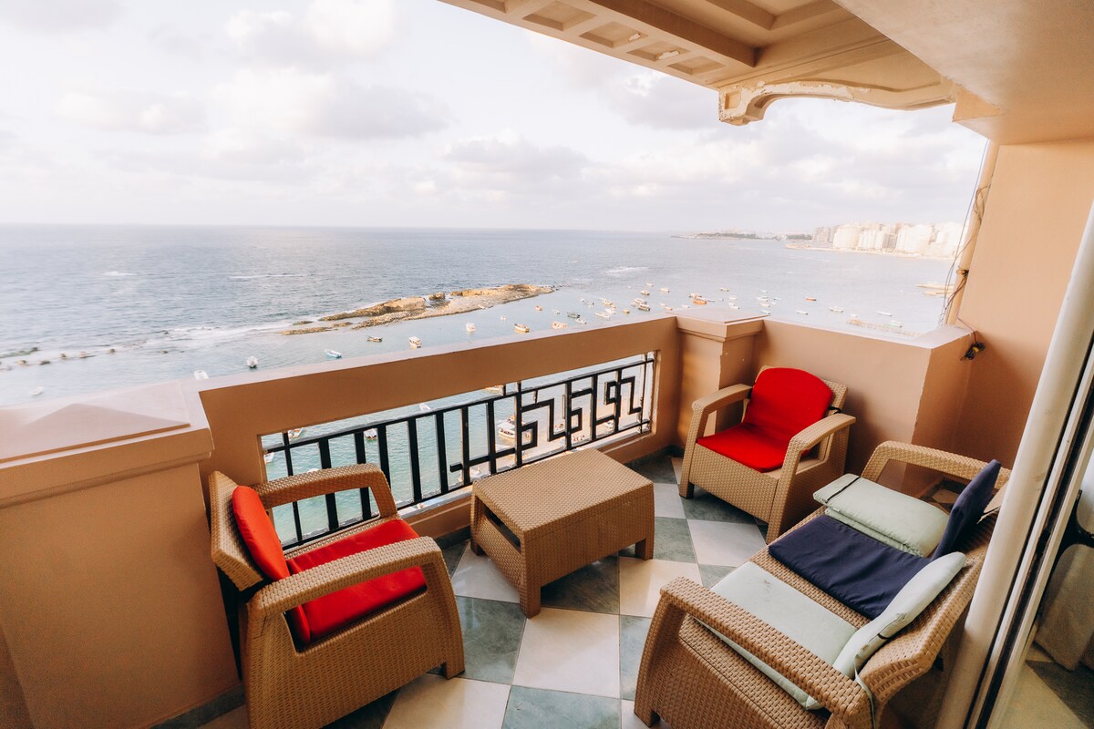 **市中心海滨整套三居室公寓**