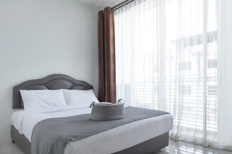 ห้องพักเตียงเดี่ยว มีระเบียง