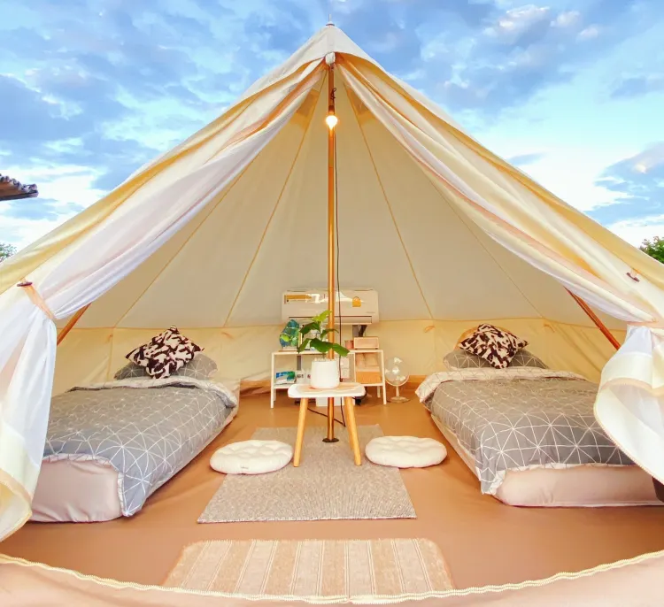 เต็นท์กระโจมเตียงคู่ (โซน1)