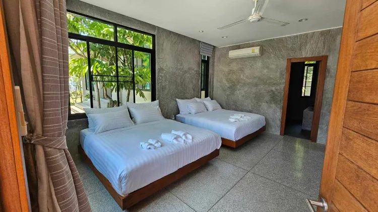 ห้องเตียงขนาดคิงส์ไซส์2เตียง