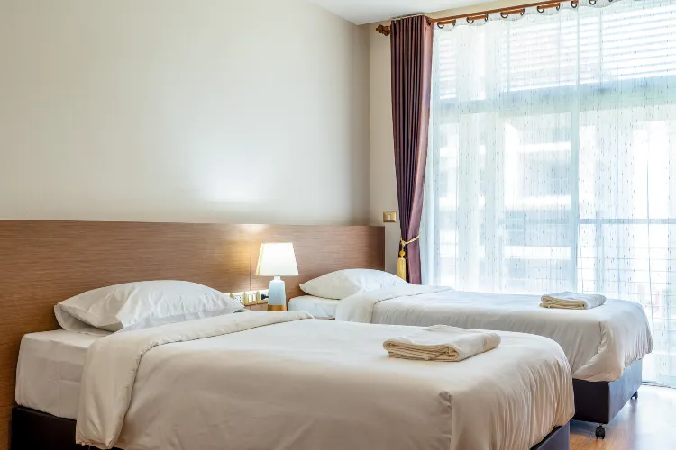 ห้องมาตรฐาน เตียงเดี่ยว 2 เตียง