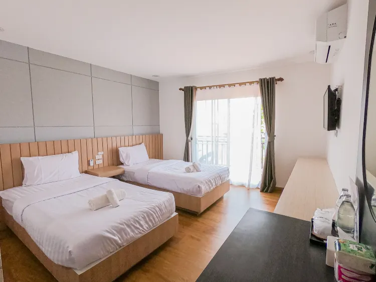 ห้องมาตราฐาน เตียงคู่ (วิวเมือง)