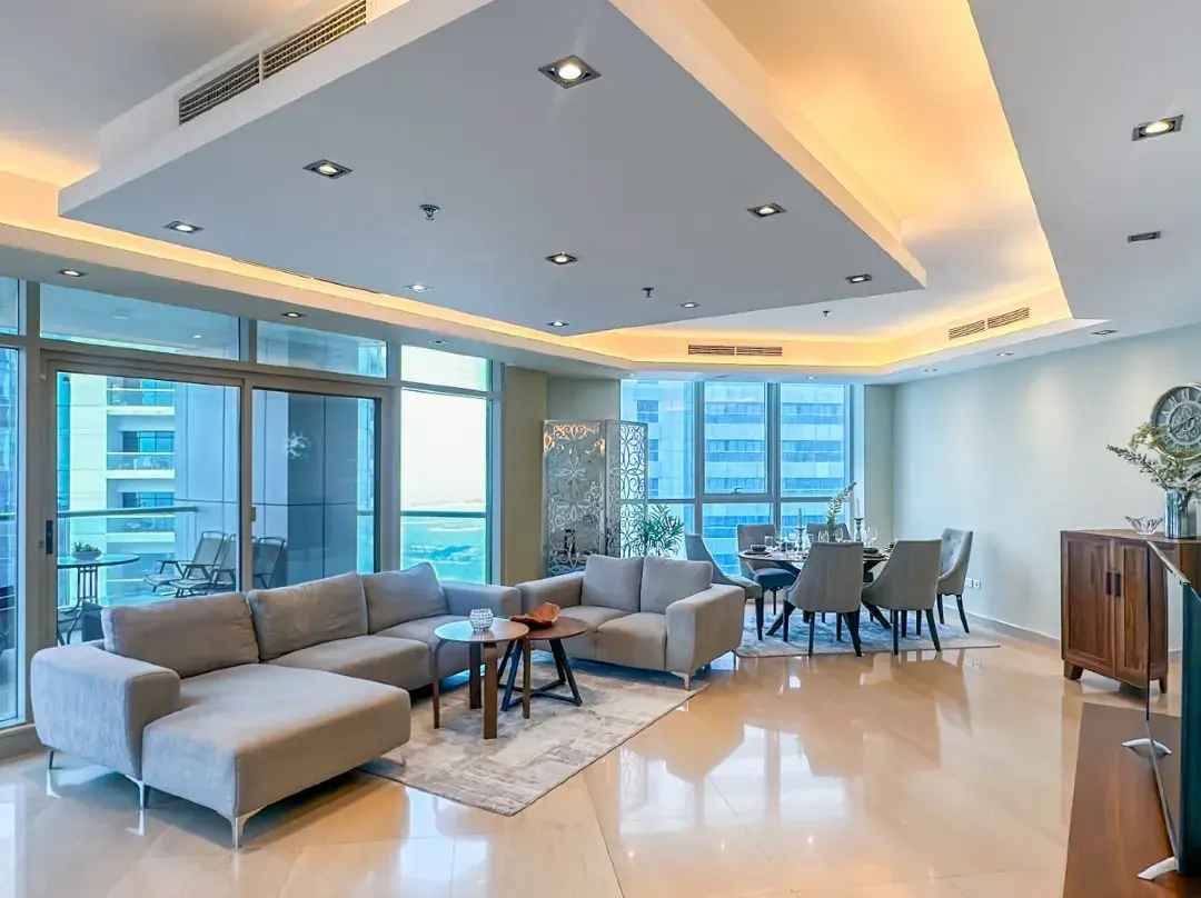 Spacious 3br In Torch Tower With Stunning Sea View - Dubaï