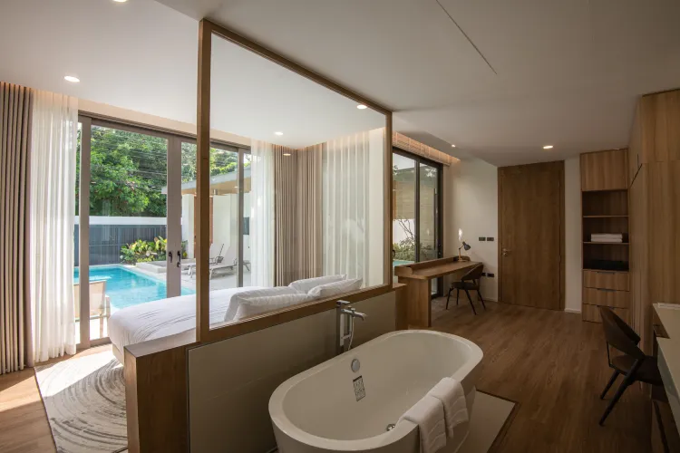 The 3-Bedroom Pool Villa Consists Of 2 Master Bedroom And 1 Twinroom