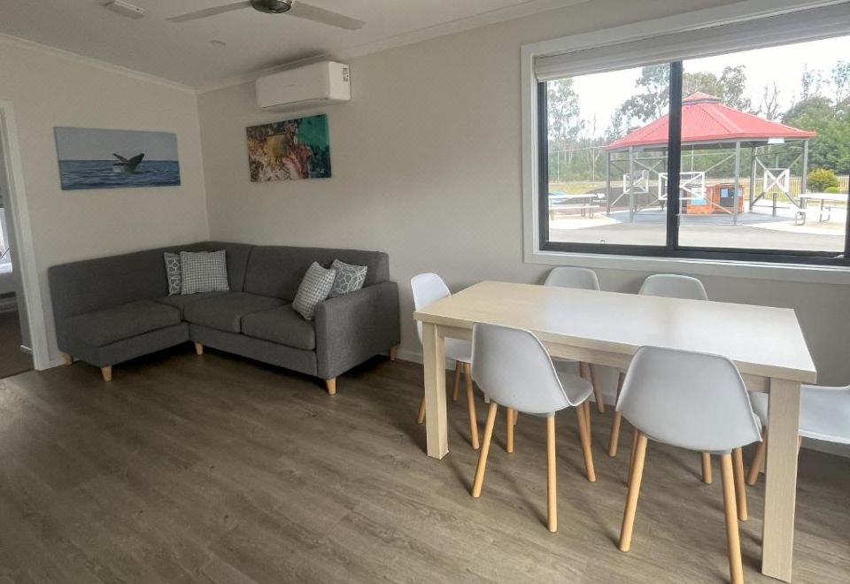 高级两卧室小屋·水上乐园景观