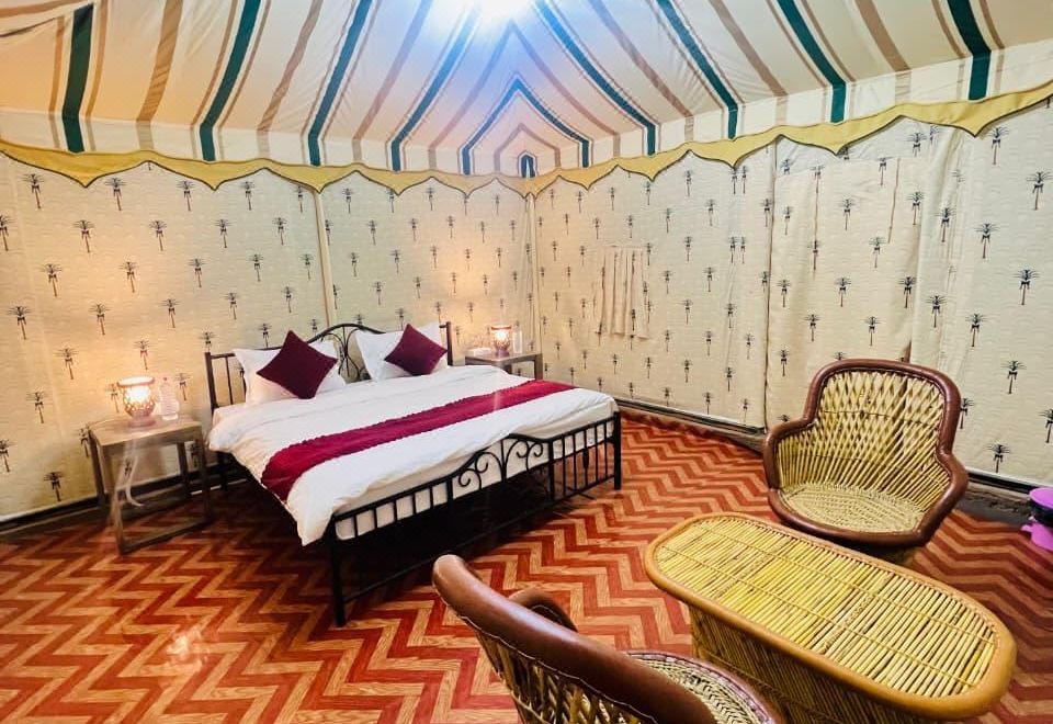 Swiss Camp With Mountain View