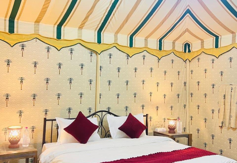 Swiss Camp With Mountain View