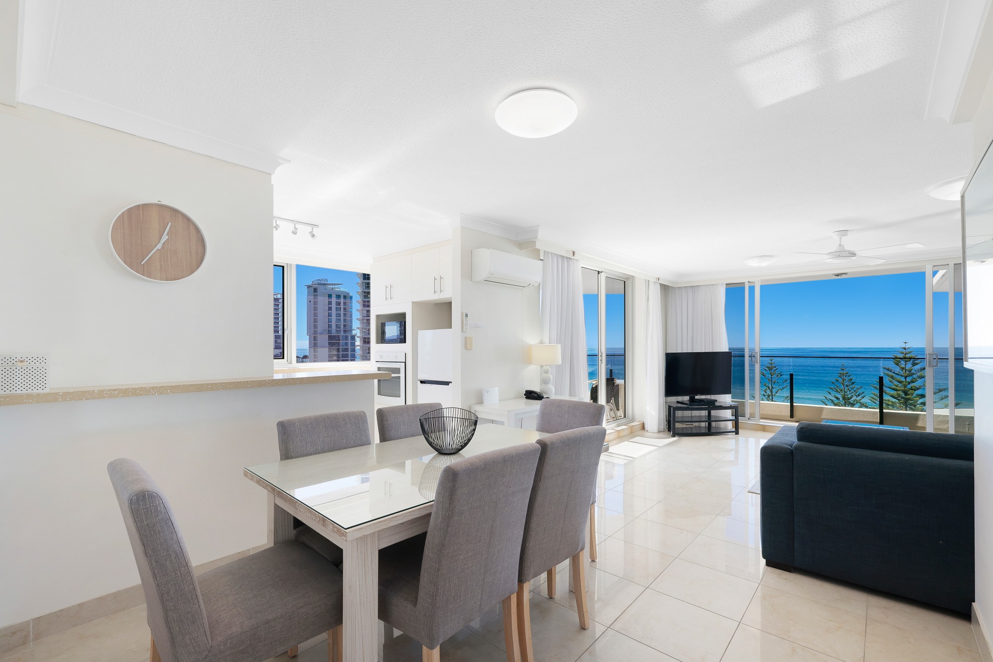 标准两卧室海景公寓