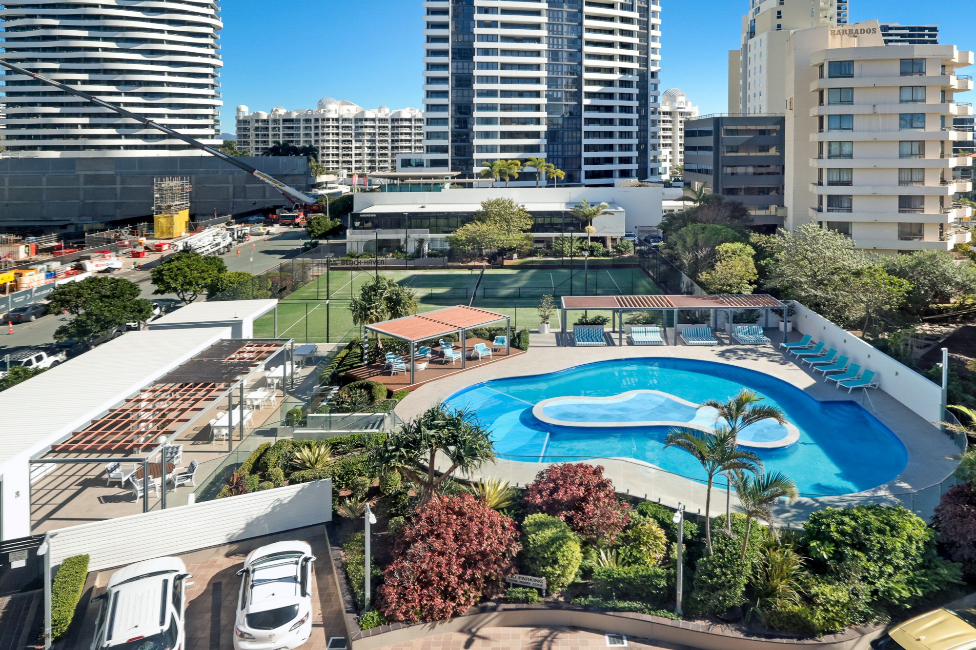 标准两卧室海景公寓