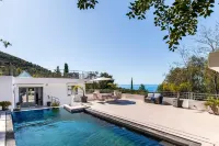 Sunny Seabreeze Villa, Eze, pool close to Monaco
