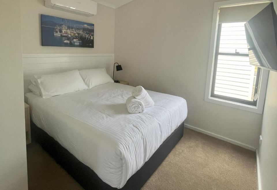 高级两卧室小屋·水上乐园景观