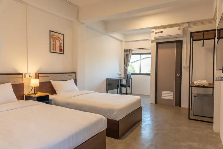 ห้องเตียงคู่ 3.5ฟุต