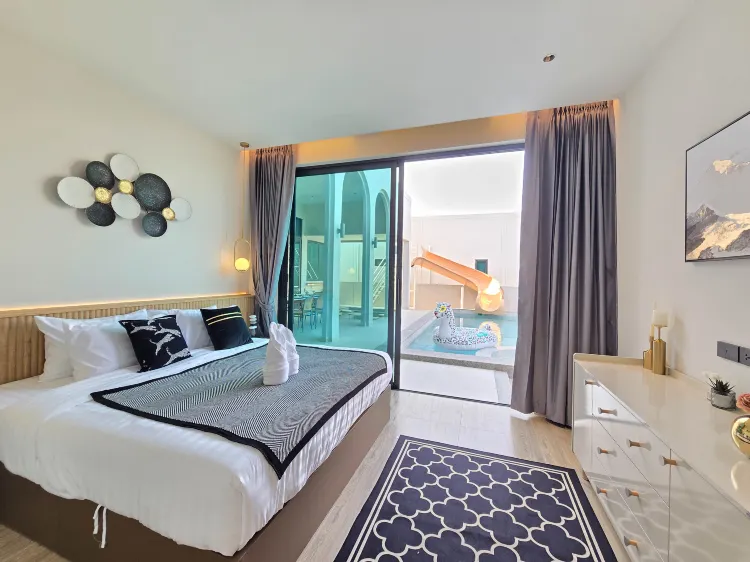 วิลลาพร้อมสระว่ายน้ำส่วนตัว