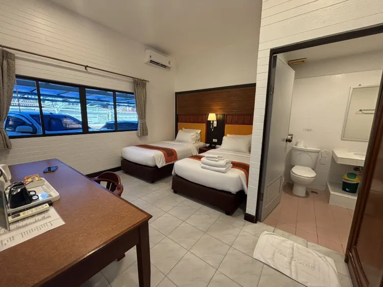 ห้องบัดเจท เตียงเดี่ยว 2 เตียง