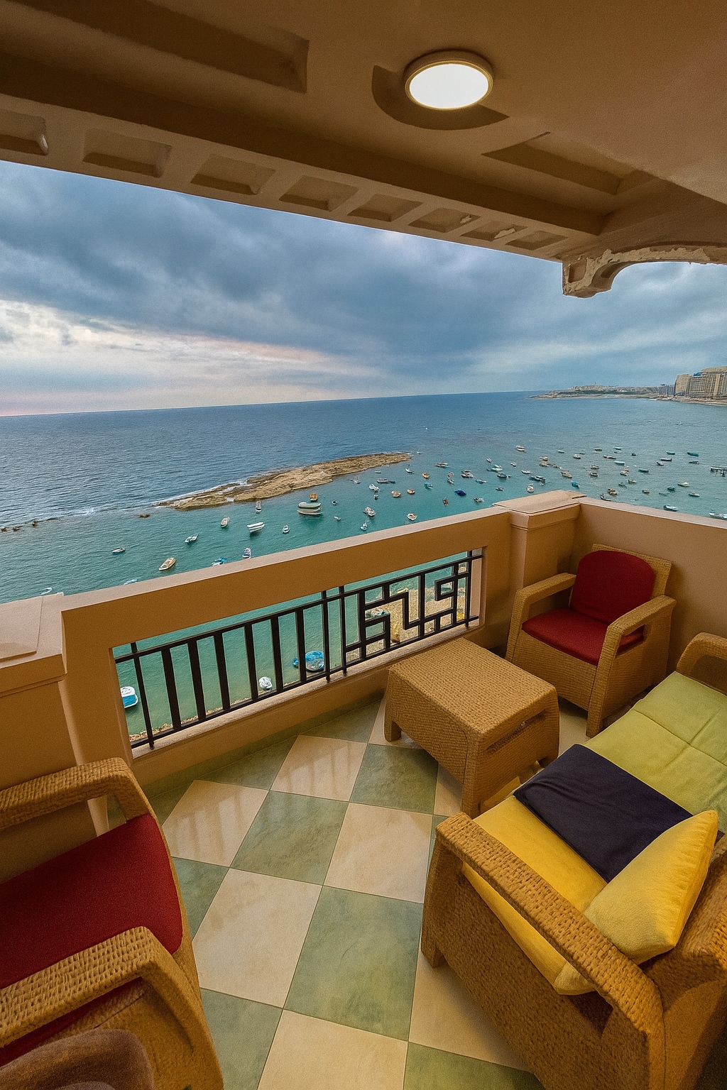 **市中心海滨整套三居室公寓**