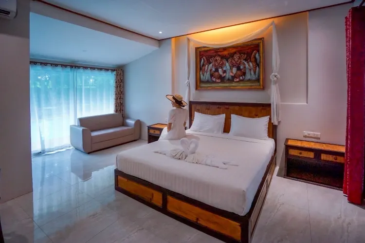 ห้องเตียงควีนพร้อมวิว