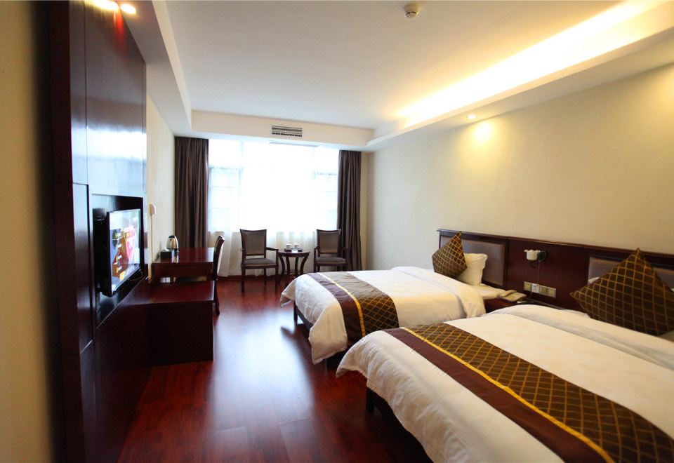 愜林丨豪華雙床房（通透采光+休閑沙發+私享小陽臺）