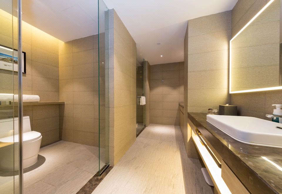 几木江景双床房（亚朵深睡PRO记忆枕+冰箱+浴袍）