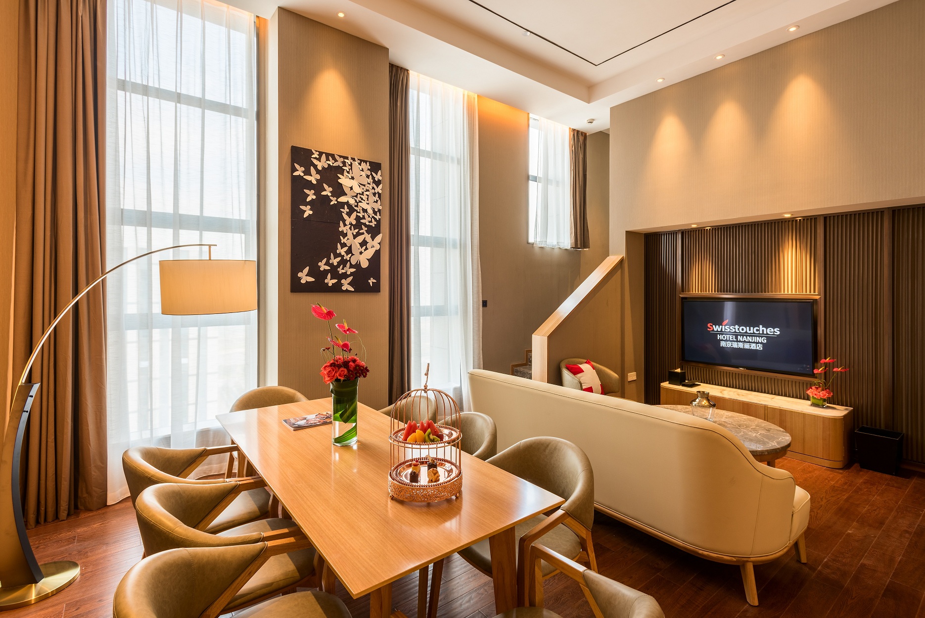 瑞斯丽双卧复式套房