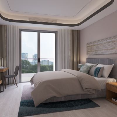 一卧室公寓 河內奧克伍德公寓優惠