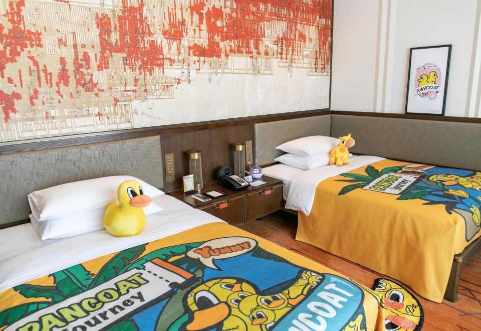 Grand Hyatt XianB.Duck Theme Family Deluxe Twin Room