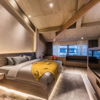 素棠•浴缸房（深泡浴缸，恆溫馬桶，小冰箱，投屏電視） 蘇州·璞宿飯店（觀前街拙政園店）優惠