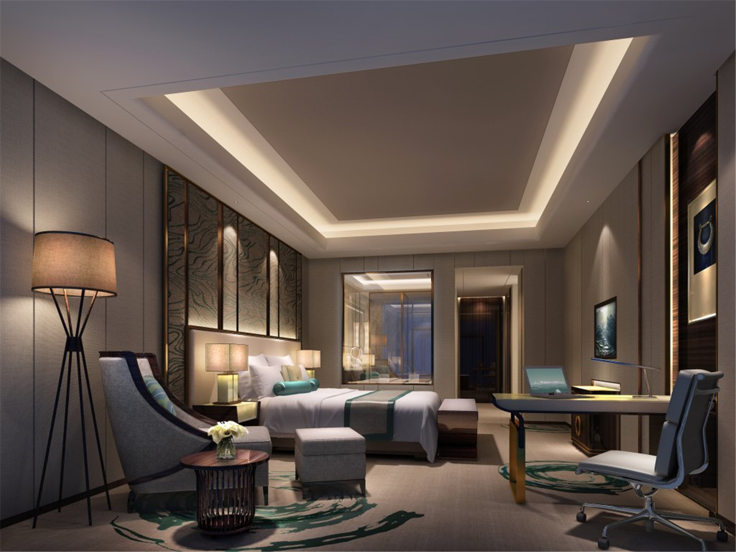 高级豪华大床房（步入式衣帽间）