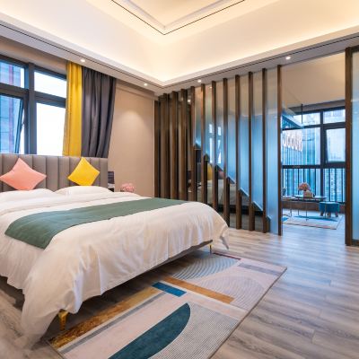 豪華家庭套房 米途精選公寓（珠海拱北中安廣場店）優惠