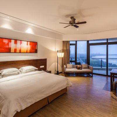 豪華海景大床房 瓊海博鰲道紀海景大酒店優惠