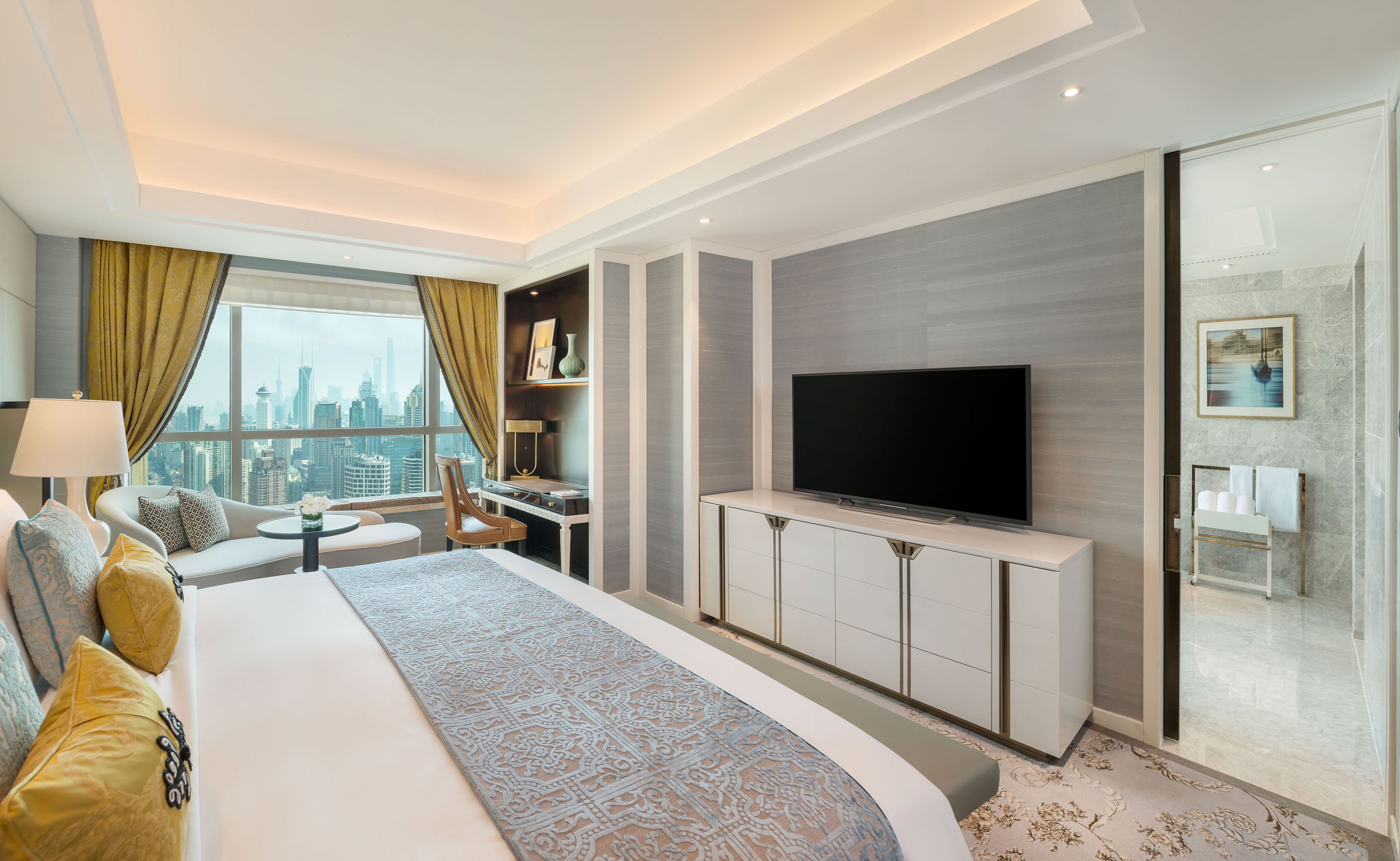 The St. Regis Shanghai Jingan高級豪華客房
