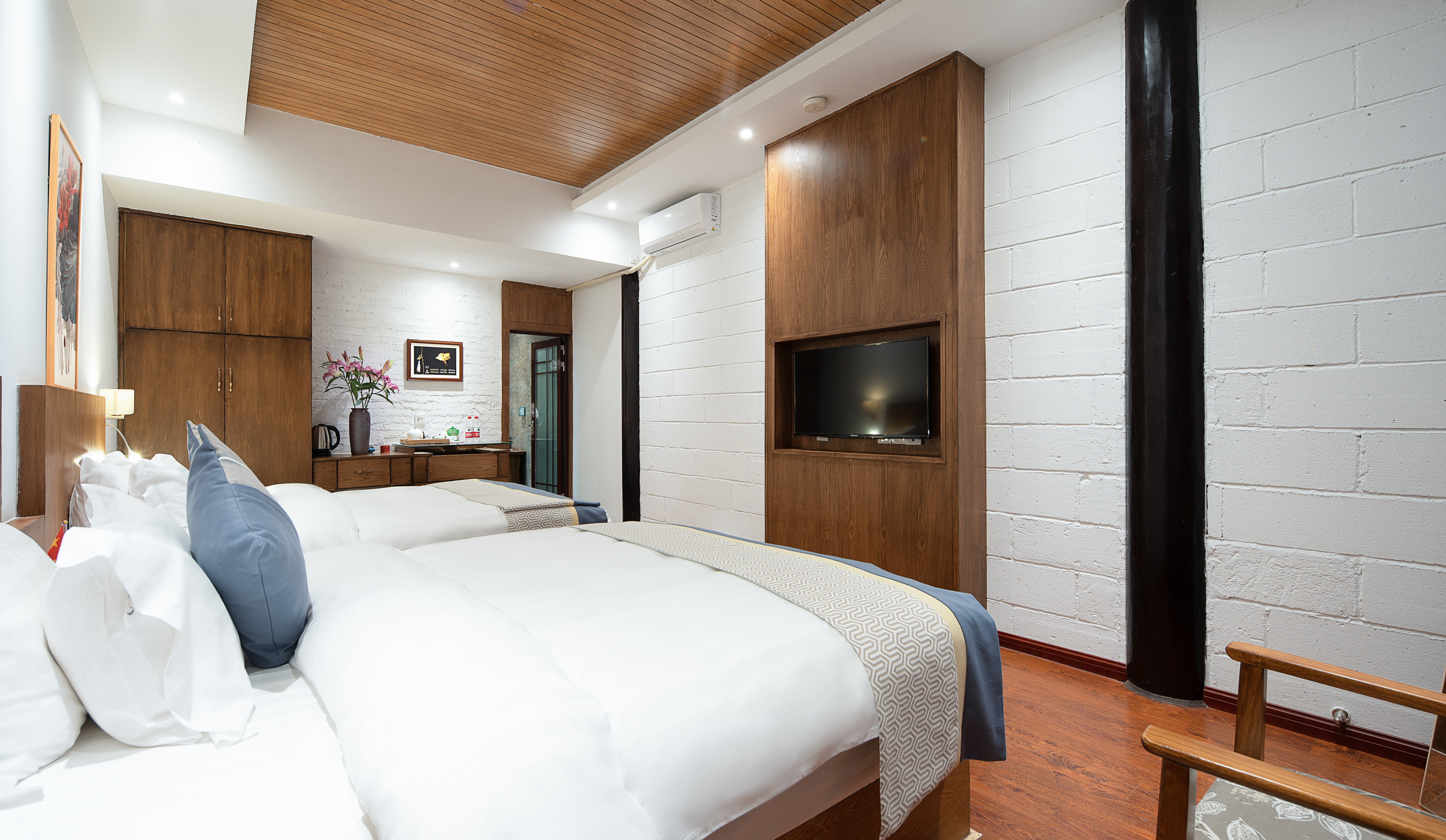 古韻精緻雙床親子間