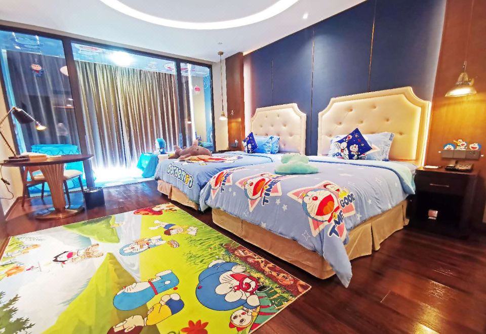 海景亲子三人房