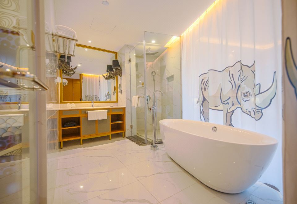 動物主題雙床房