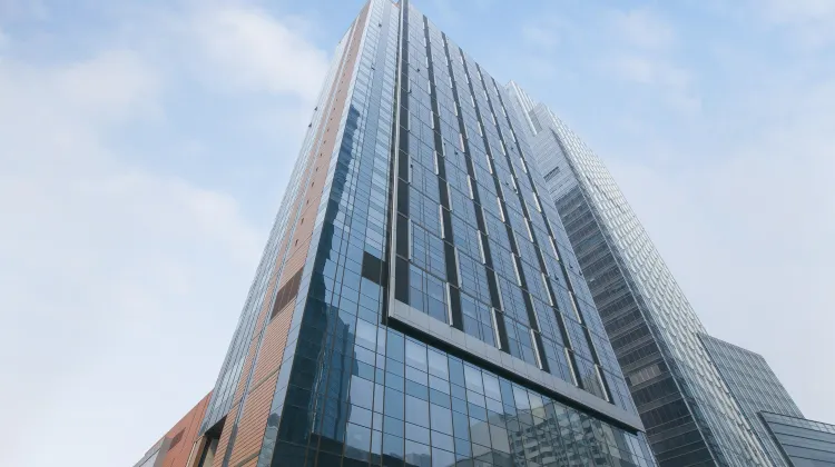 Qiyun Hotel Apartment (Qingdao Vientiane City May Fourth Square) 外観