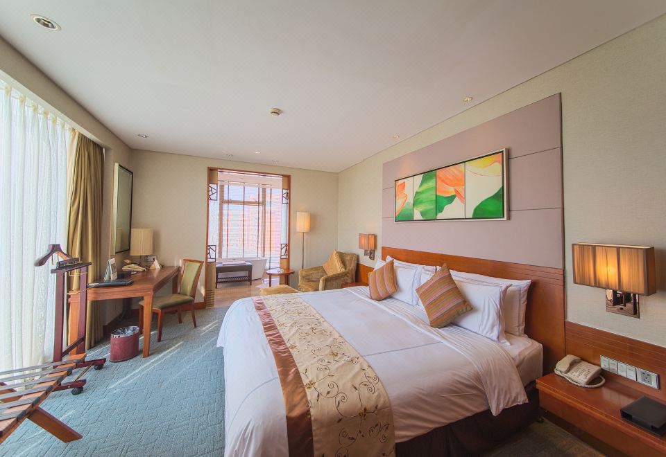 漁洋山景大床房