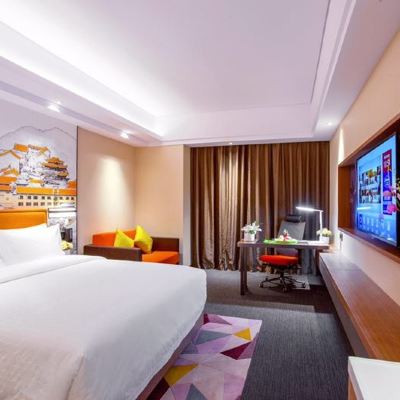 豪華大床房 西安大雁塔希爾頓歡朋飯店優惠