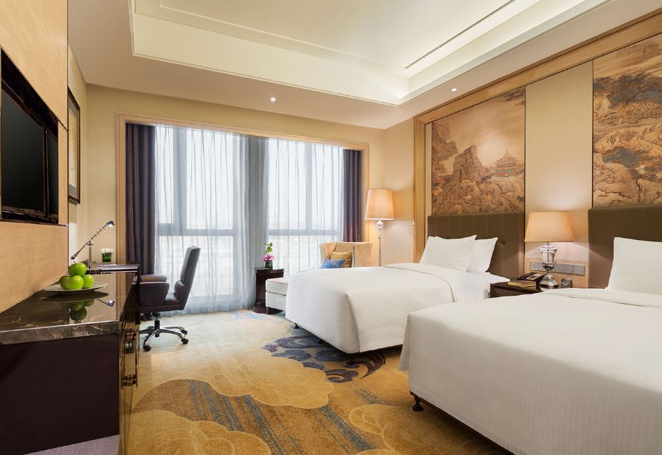 豪華河景雙床房（大空間+大浴缸+特大床）