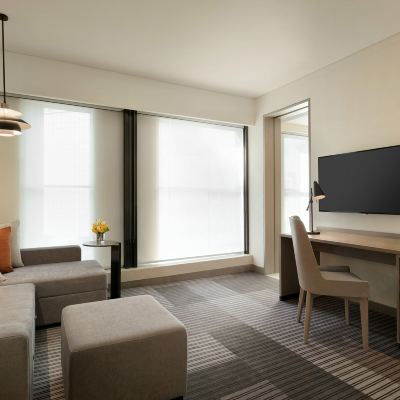 大床套房（帶梳化床） 上海天山廣場凱悅嘉軒飯店優惠