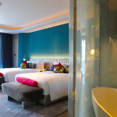 驚艷城景客房雙床房 西安W飯店優惠