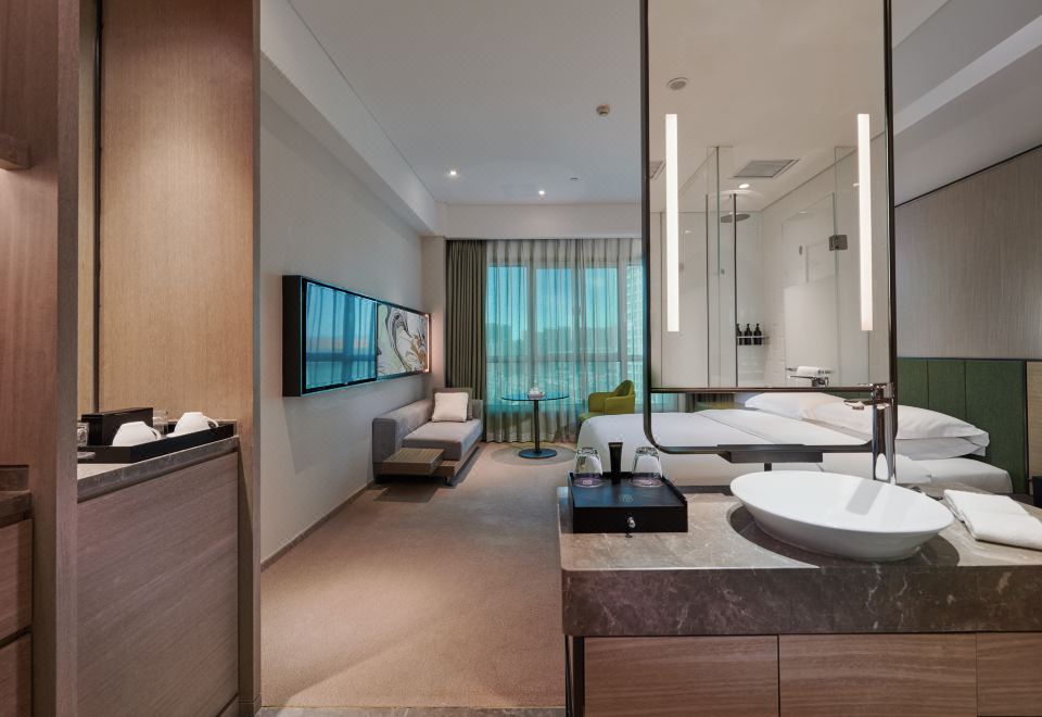 標準大床房（域景）