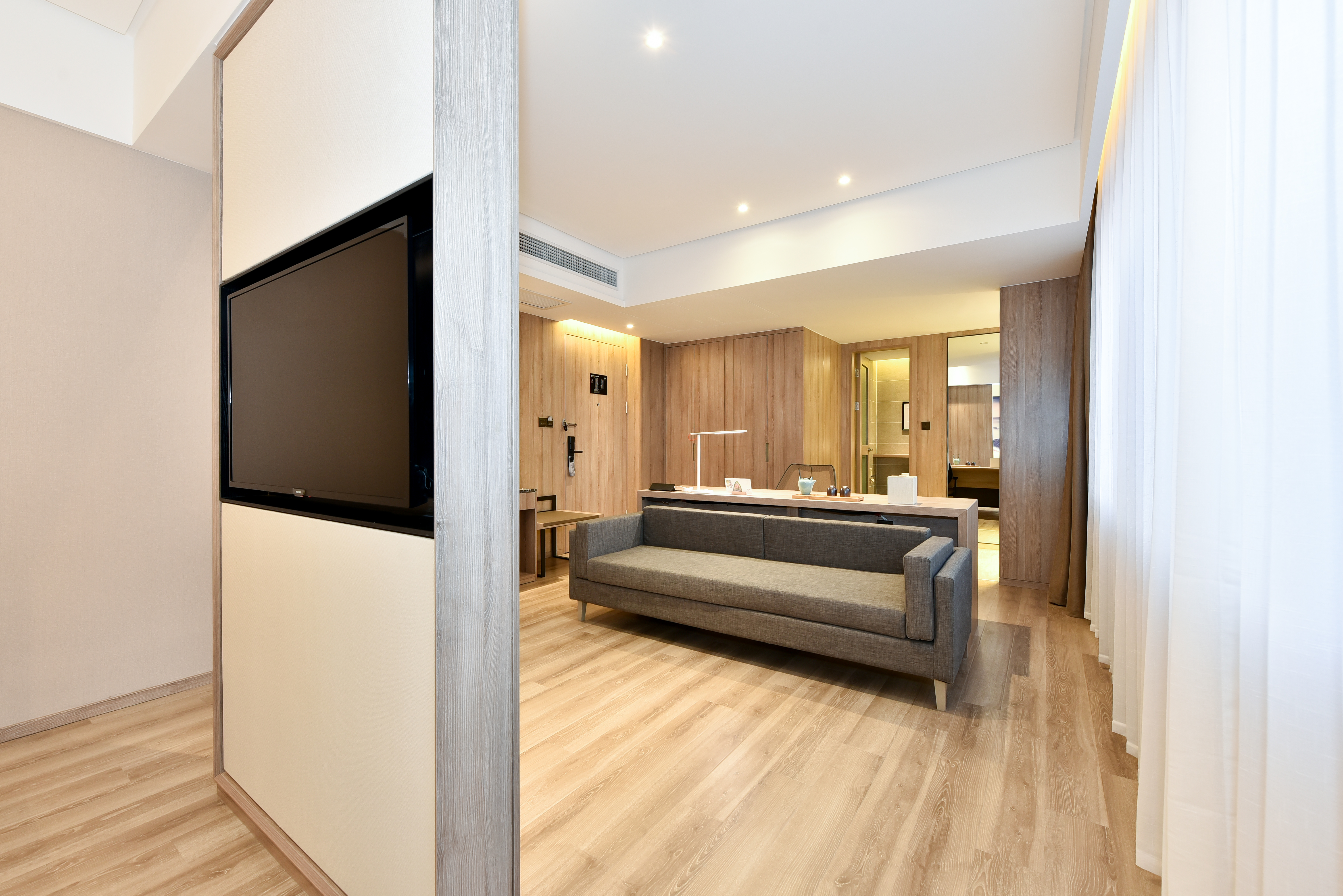 几木清氧大床房（小冰箱+手机投屏+浴袍）