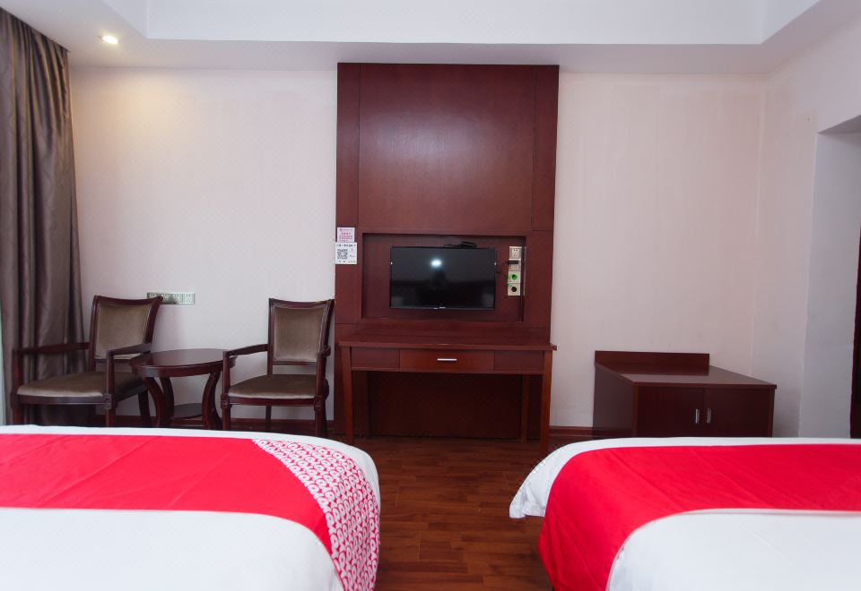 愜林丨豪華雙床房（通透采光+休閑沙發+私享小陽臺）