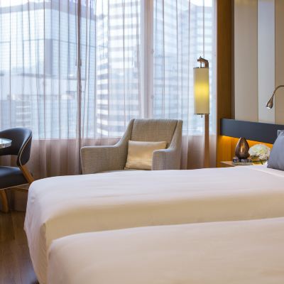 園景雙床行政客房 香港萬麗海景酒店優惠